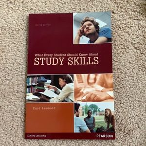 Study skills student school learning book guide